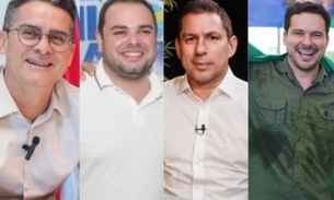 Candidatos a prefeito de Manaus - Fotos: Divulgação