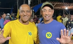 Toninho (vice) e Zula em campanha eleitoral - Imagem: Reprodução/Instagram