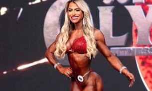 Fisiculturista Eduarda Bezerra é hospitalizada com desidratação severa após pódio no Mr.Olympia