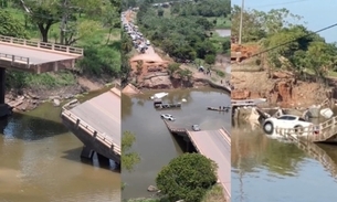 Pontes desabaram em 2022 - Foto: Reprodução/Redes Sociais