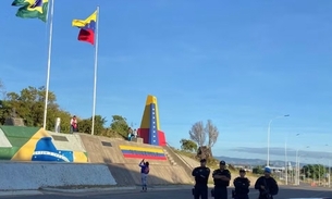 Fronteira da Venezuela foi liberada por volta das 7h30 desta segunda-feira (13) - Foto: Polícia Militar/Divulgação