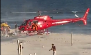 Turistas foram socorridos após serem baleados. Foto: Reprodução