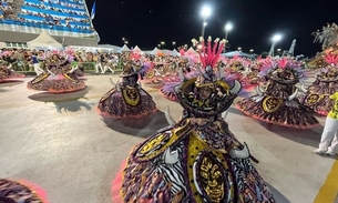 Baianas desfilam na Vitória Régia na noite desse sábado (1º). Foto: Jander Robson/ Portal do Holanda