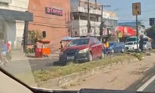 Adolescente é atropelado ao tentar atravessar avenida em Manaus 