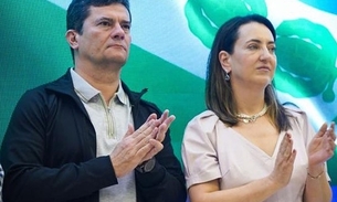 Senador Sérgio Moro ao lado da esposa, a deputada Rosângela Moro. - Foto: Reprodução Instagram @sf_moro