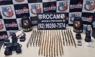 Bomba e mais de 300 munições são achadas em casa no Educandos