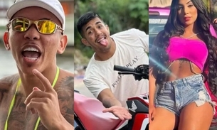 Lucas Picolé, Mano Queixo e Isabelly Aurora. - Foto: Reprodução Instagram