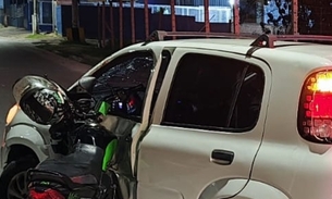 Motociclista morre após colisão com carro - Foto: P5 – BTL LESTE