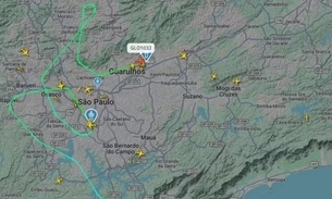 Foto: Reprodução/FlightRadar24