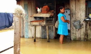 Cidades afetadas pela cheia recebem ajuda de 16 ton de alimentos