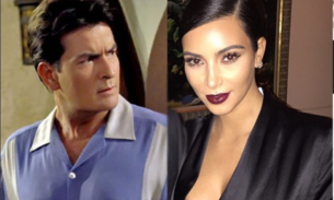 Após xingamento, Charlie Sheen pede desculpas a Kim Kardashian