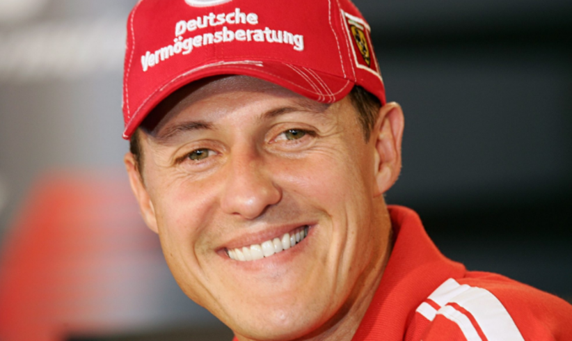 Foto atual de Schumacher está sendo vendida por R$ 4 milhões, diz