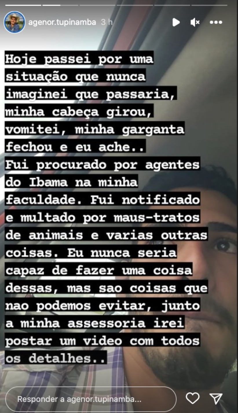 Amizade entre estudante e capivara viraliza nas redes