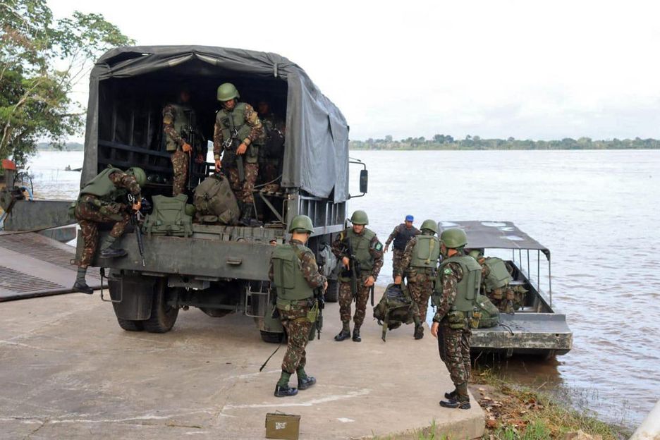 Exército foi enviado para fazer buscas por Bruno e Dom no Vale do Javari. - Foto: Comando Militar da Amazônia