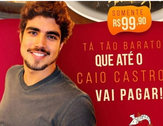 Promoções E Memes Caio Castro Vai Processar Empresas Após Polêmica Sobre Pagar Conta 2134