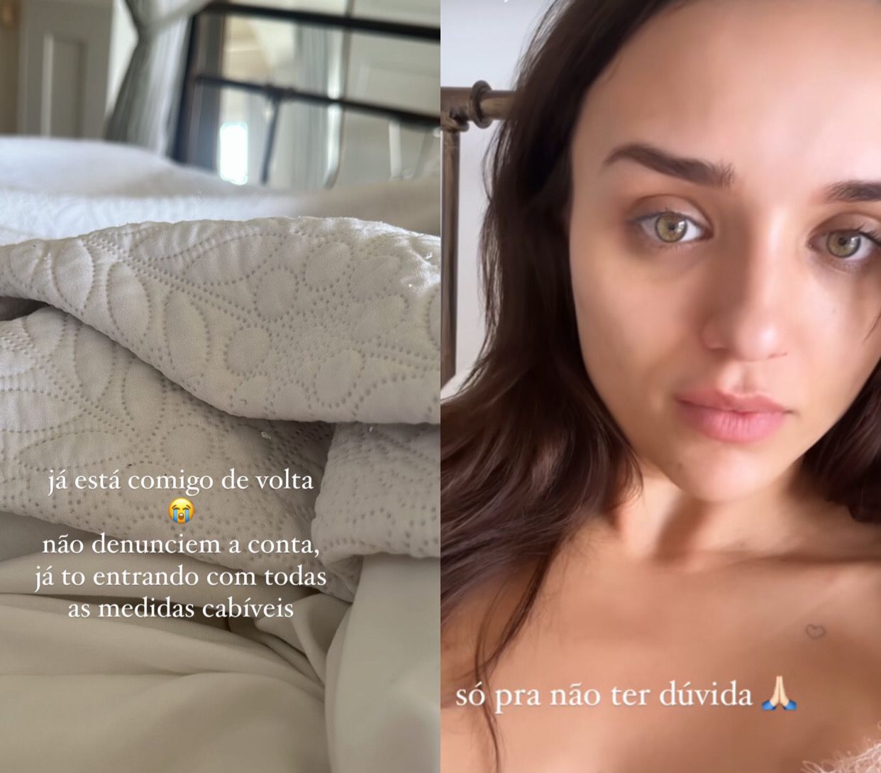 Rafa Kalimann tem Instagram hackeado e fotos íntimas expostas