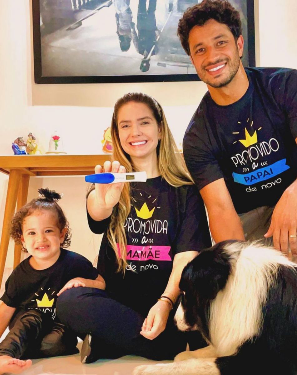 Casal espera sua segunda filha - Foto: Reprodução/Instagram