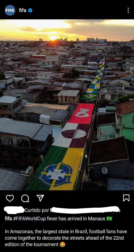 Decoração das 'Ruas da Copa' de Manaus ganha repercussão