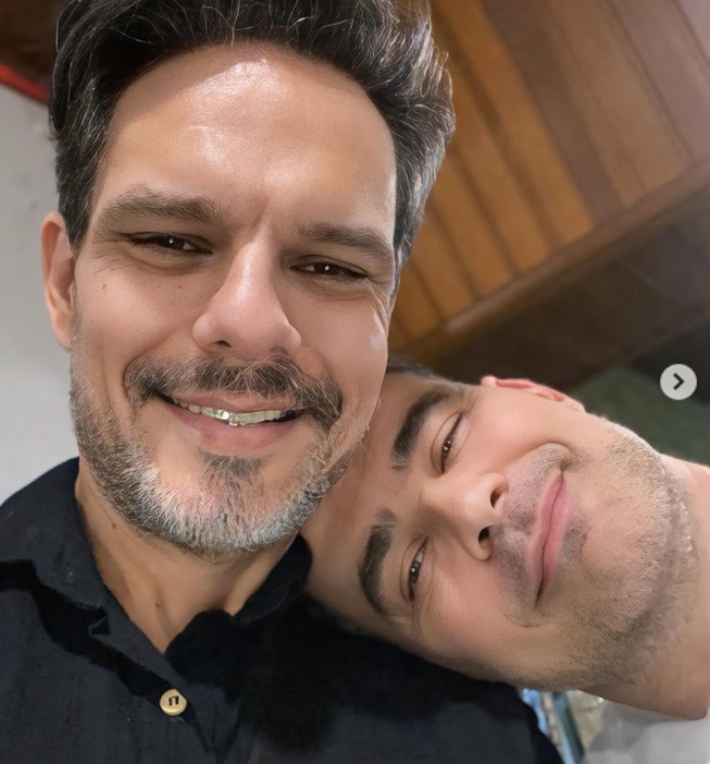 Carmo e o ex-marido Adriano - Foto: Reprodução Instagram