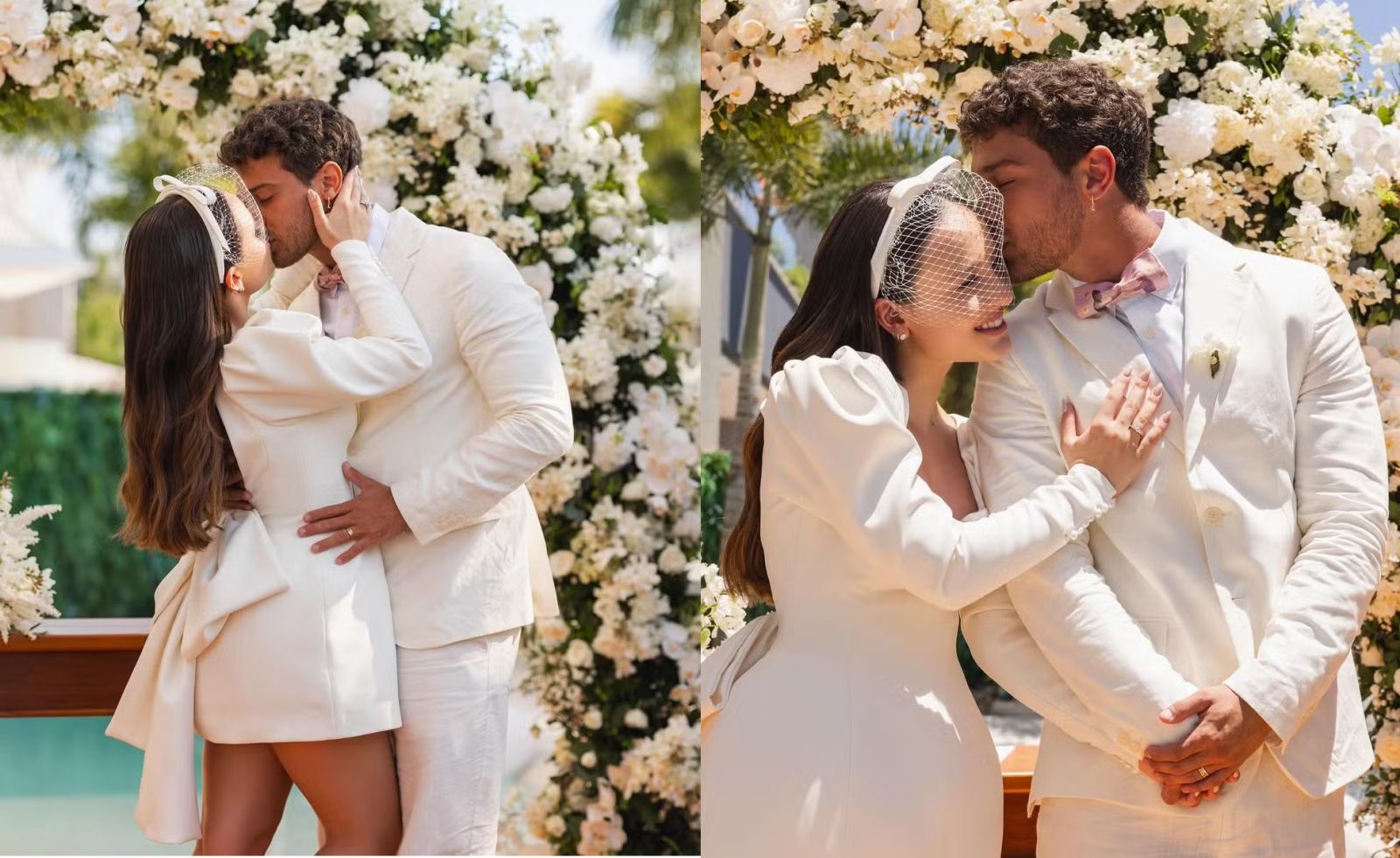 Larissa Manoela se casa com Andre Luiz Frambach; veja fotos