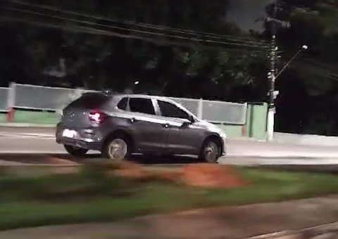 vídeo motorista é flagrado dirigindo na contramão da avenida