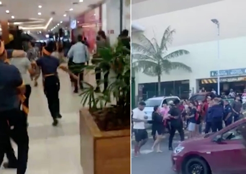 Inc Ndio Em Shopping Deixa Feridos E Gera P Nico V Deo